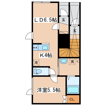 アウルの物件間取画像